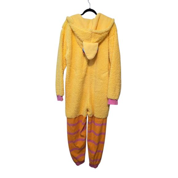 Adult Sesame Street Big Bird Costume LG/XL Halloween Unisex Jumpsuit 1 pc Zip - Picture 2 of 15